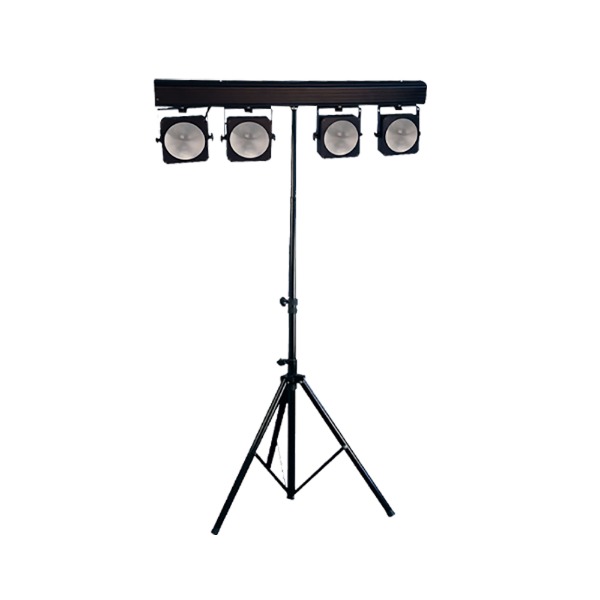 Licht set 1: 4x LED spot op statief